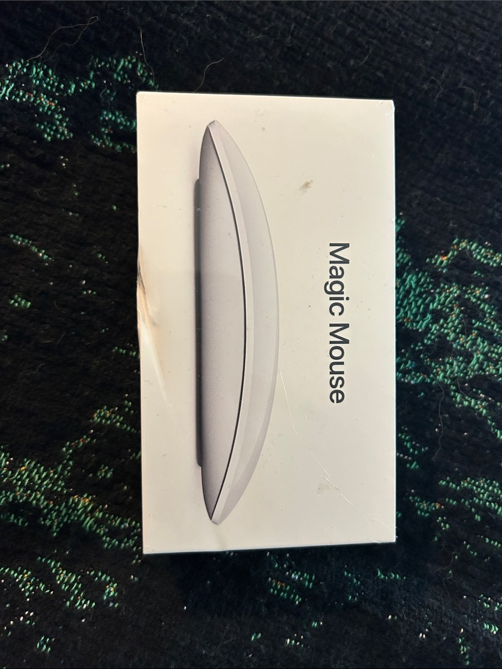 Apple Magic Mouse - White and Silver Wireless Touch Mouse